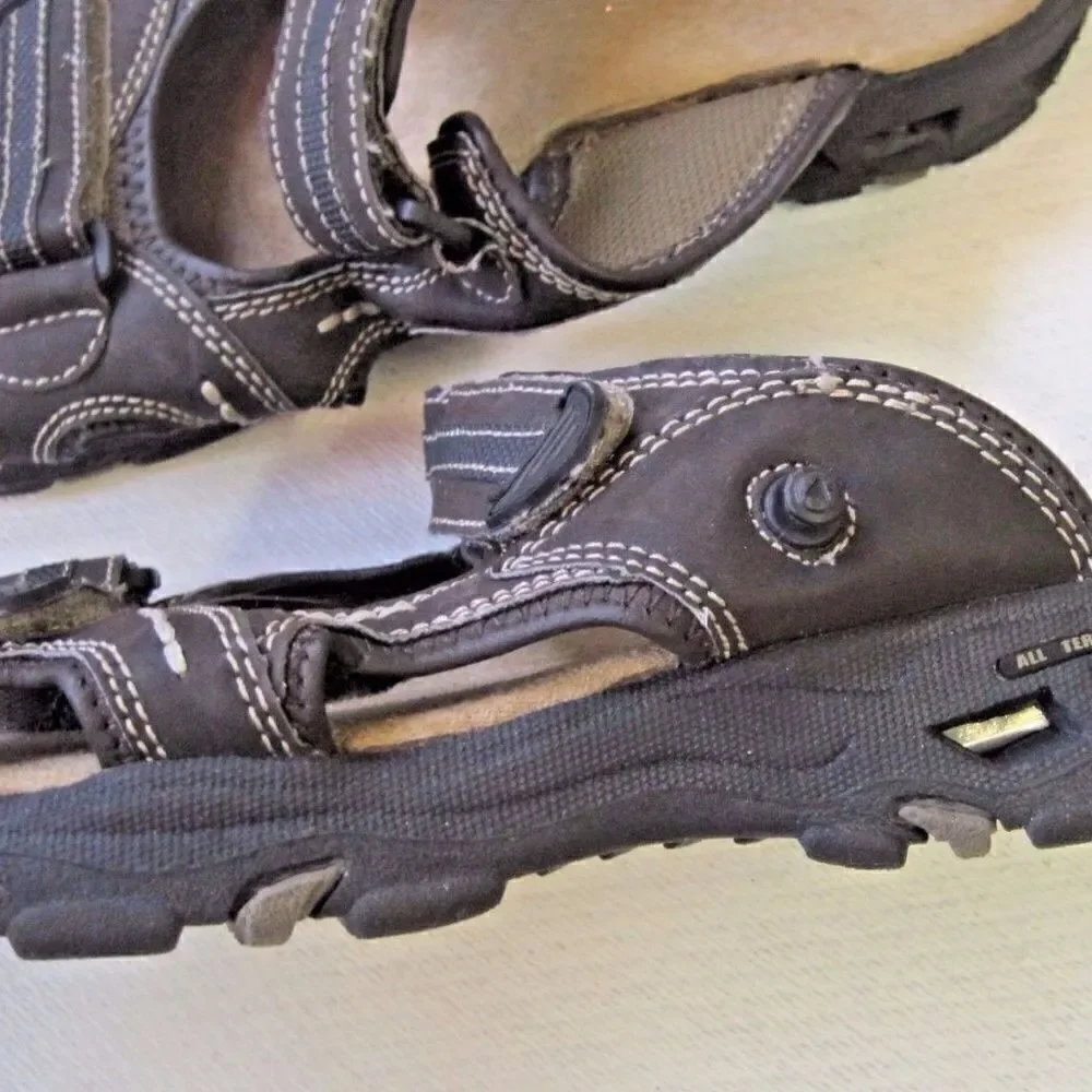 Coleman Sandals Shoes Lagoon River Brown Slip On